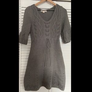 Decree Grey Sweater Dress